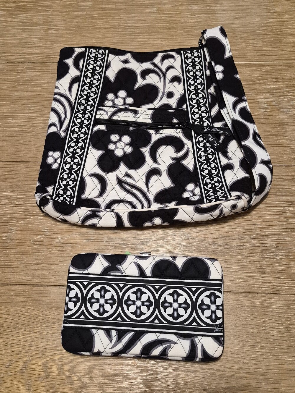 Vera Bradley Night & Day Opera Wallet With Matching Purse